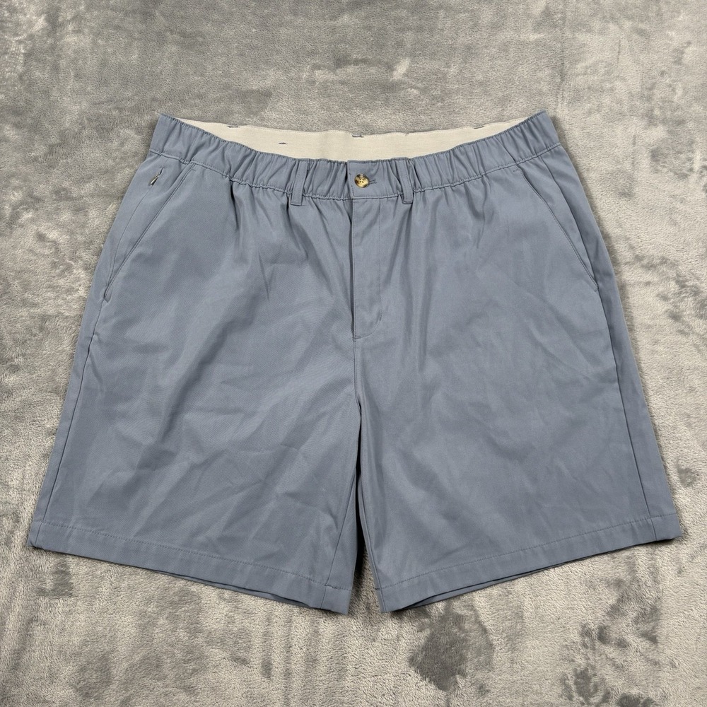 WOWIE Daily Short Mens XL Gray Stretch Golf Casual Elastic Waist Performance